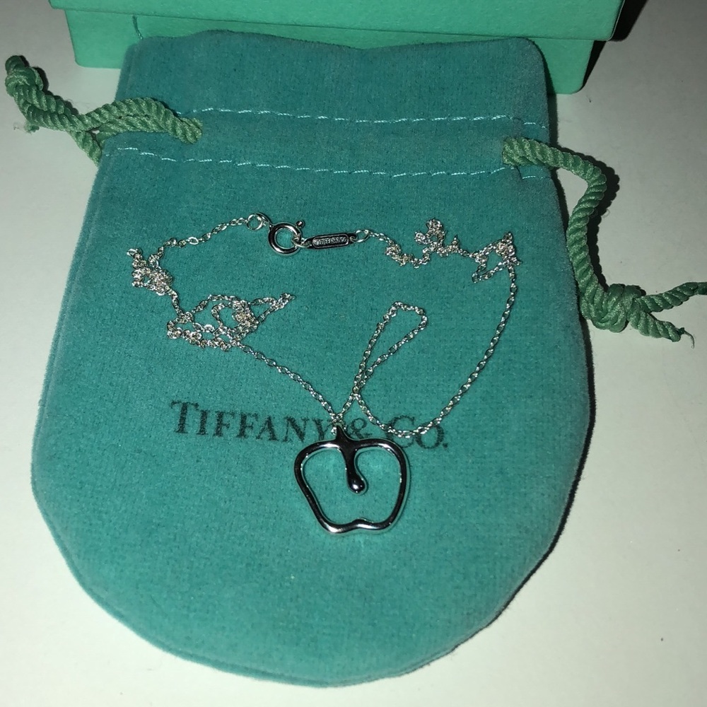 Tiffany Apple 925 Sterling Silver Necklace